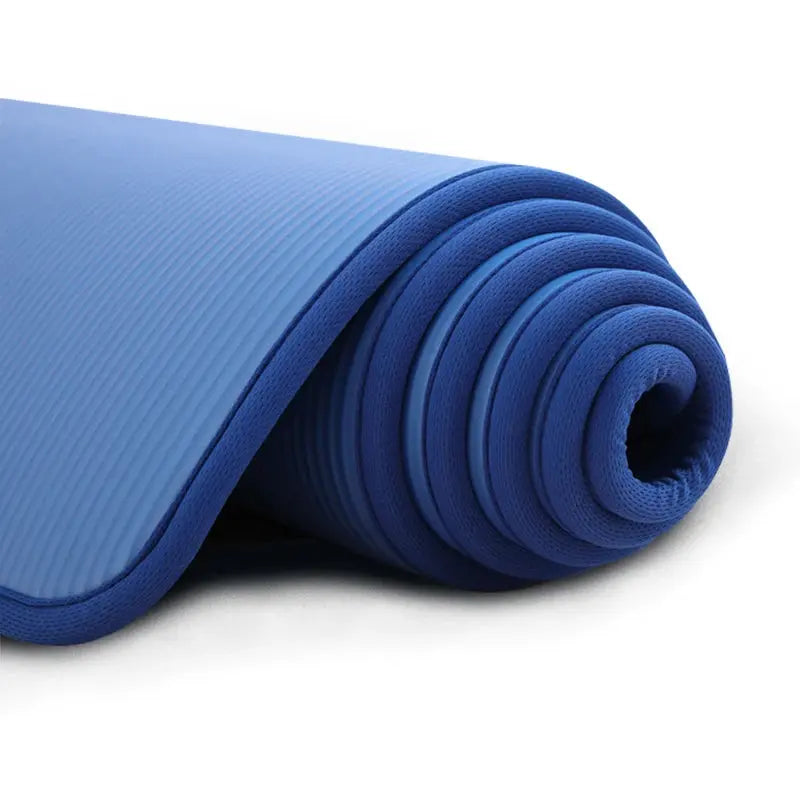 YECOKISO 10MM Extra Thick 183cmX61cm Yoga Mats NRB Non-slip Exercise Mat Fitness Tasteless Pilates Workout Gym Mats with Bandage My Store