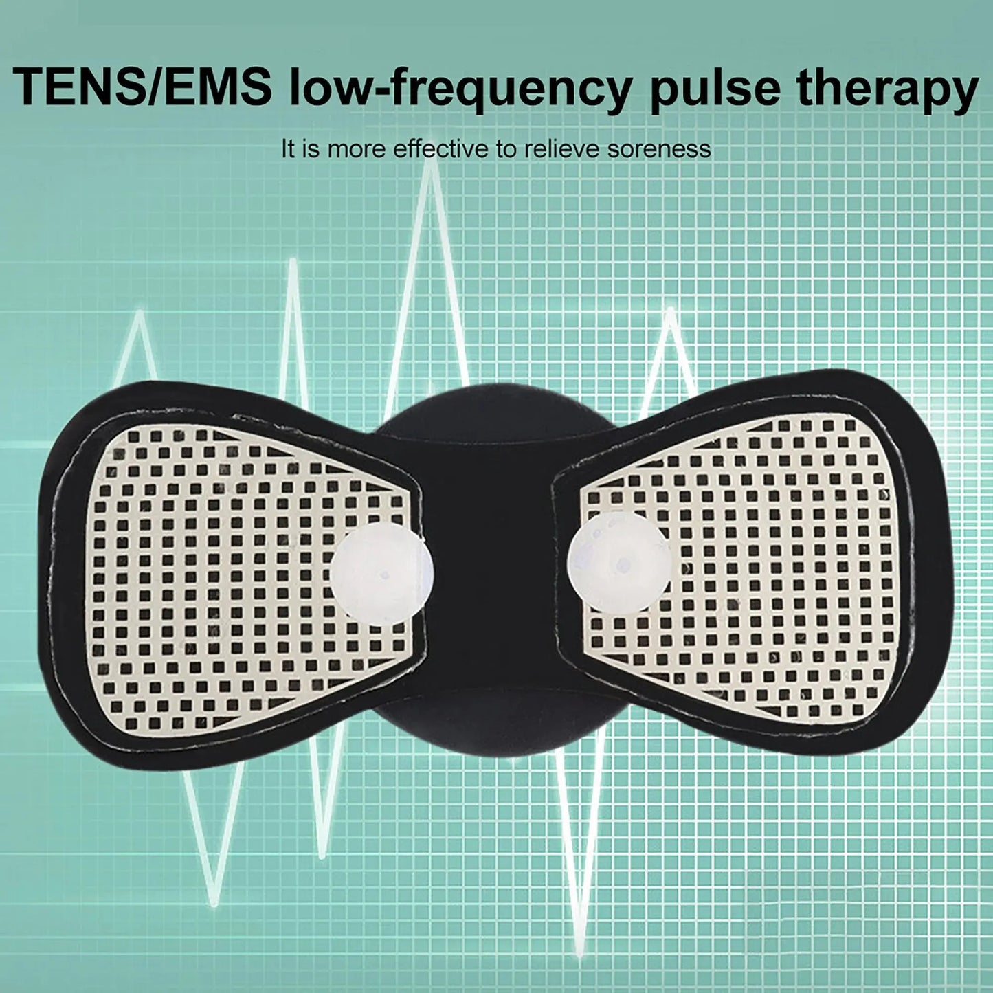 Neck Massager Mini Electric Neck Massage EMS Cervical Back Vertebra Massage Patch 8 Modes Relieve Relax Muscle Fatigue Tools My Store
