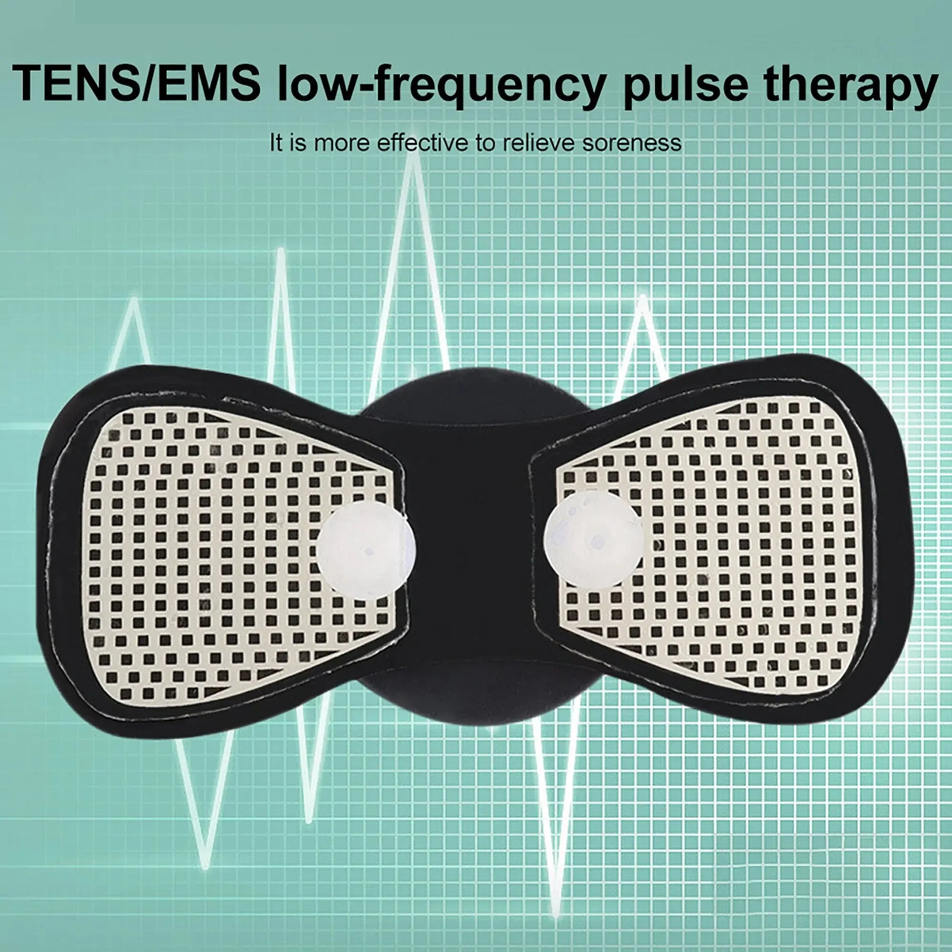 Neck Massager Mini Electric Neck Massage EMS Cervical Back Vertebra Massage Patch 8 Modes Relieve Relax Muscle Fatigue Tools My Store