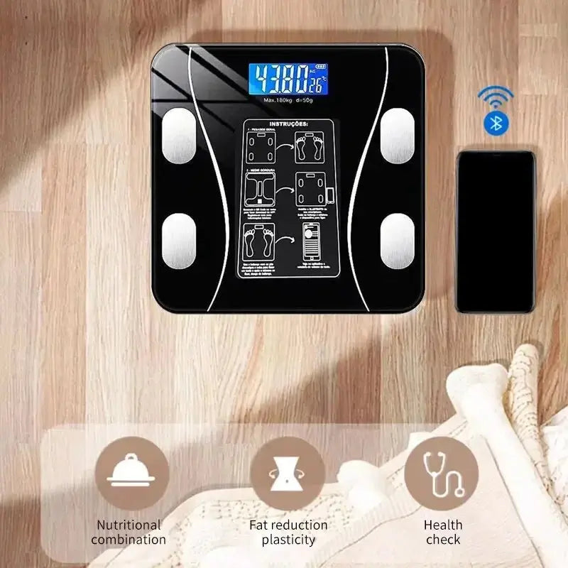 Intelligent Body Fat Scale Charging Electronic Weighing Scale Household Scale Adult Fat Scale Weigh My Store
