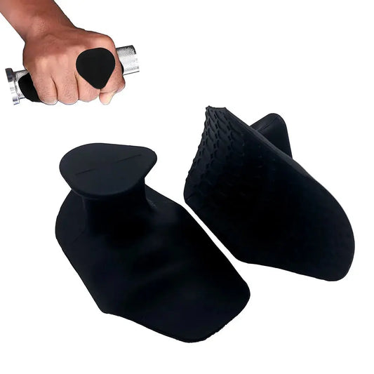 A Set of Silicone Gymnastics Grip Fingerless Fitness Gloves, Male and Female Pull Grip Cross Training Palm Grip Handle Protectio My Store