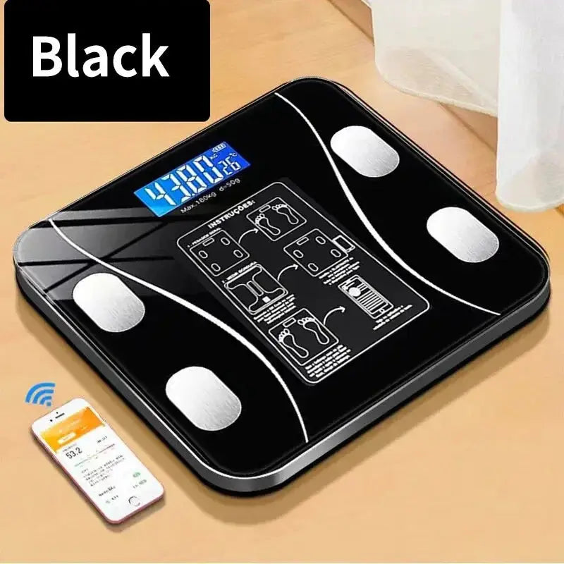 Intelligent Body Fat Scale Charging Electronic Weighing Scale Household Scale Adult Fat Scale Weigh - TALIO.STORE