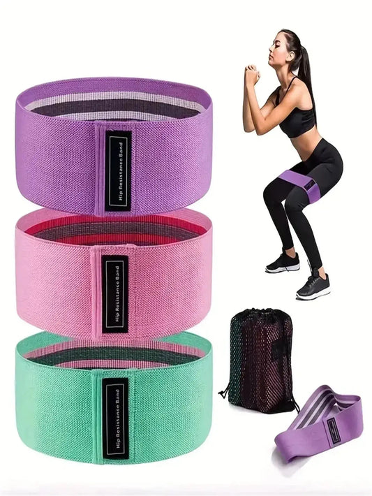Pilates Yoga Elastic Resistance Bands, Exercise Stretch Flex Band For Booty Legs Workout My Store